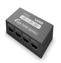 INCA IHSK-430 HDMI 1.4b  4K X 2K ve 3D Destekler   4 LÜ HDMI ÇOKLAYICI